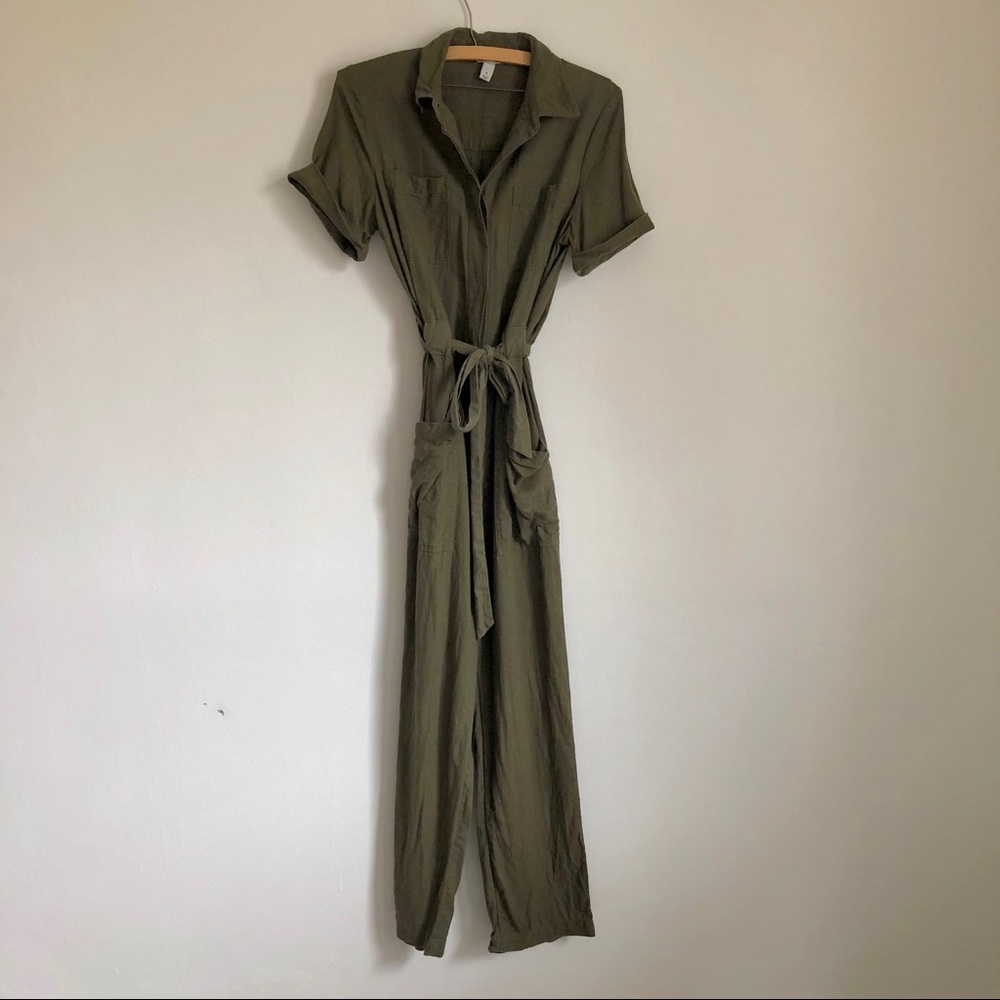 Army Green Romper